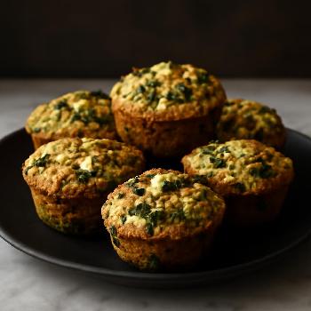 Spinach and Feta Muffins