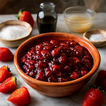 Strawberry Balsamic Jam