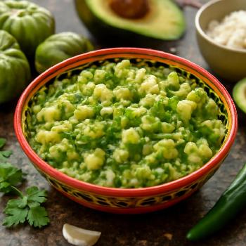 Tomatillo Avocado Salsa