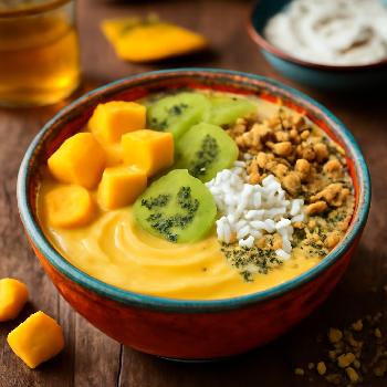 Tropical Mango Smoothie Bowl