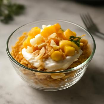 Tropical Sunrise Cereal Bowl