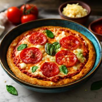 How do I make a low-carb pizza?
