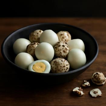 How to hard boil and peel quail eggs