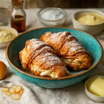 Almond Cream Croissants