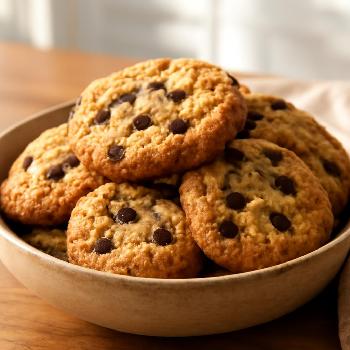 Almond Flour Chocolate Chip Cookies