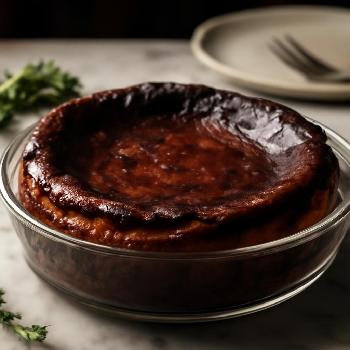 Chocolate Basque Burnt Cheesecake