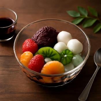 Classic Anmitsu: A Sweet Japanese Delight