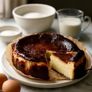 Classic Basque Burnt Cheesecake