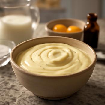 Classic Vanilla Ice Cream Base for Freezing