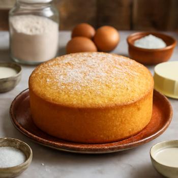 Classic Vanilla Sponge Cake