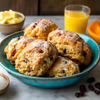 Cranberry Orange Scones