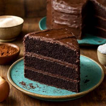 Decadent Chocolate Fudge Layer Cake