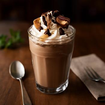 Decadent Chocolate Peanut Butter Milkshake