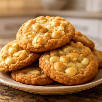 Gourmet White Chocolate Macadamia Nut Cookies