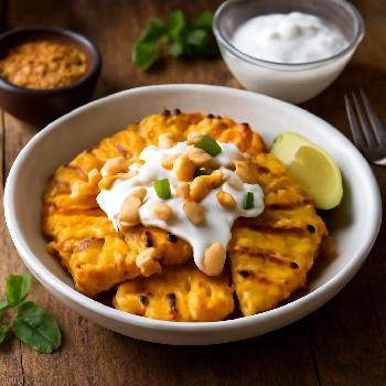 Grilled Pineapple with Coconut Cream and Toasted Macadamia Nuts