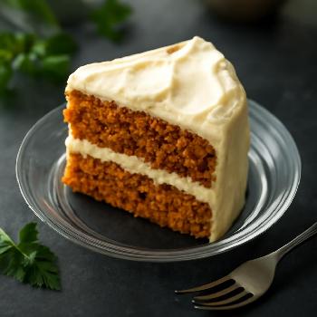 Moist Carrot Layer Cake with Cream Cheese Frosting