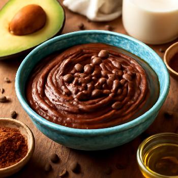 Rich Vegan Chocolate Avocado Pudding