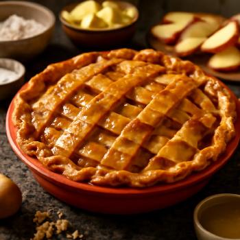 Salted Caramel Apple Pie