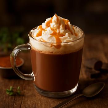 Salted Caramel Hot Chocolate