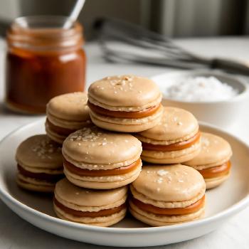 Salted Caramel Macarons