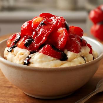 Strawberry and Mascarpone Fool