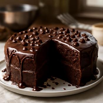 Ultimate Double Chocolate Cake