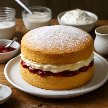 Victorian Sponge Cake: A Taste of Sugar's Reign