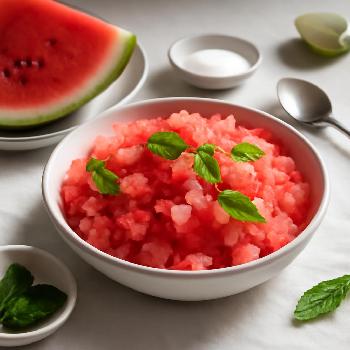 Watermelon Mint Granita