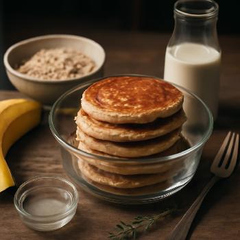 Allergy-Friendly Banana Oat Pancakes