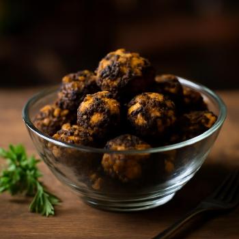 Anti-Inflammatory Dark Chocolate Turmeric Bites