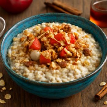 Apple Cinnamon Gluten-Free Overnight Oats