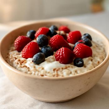 Berry Chia Overnight Oats