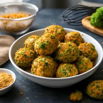 Broccoli and Cheese Quinoa Bites