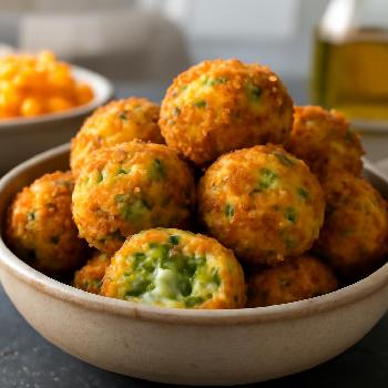 Cheesy Broccoli Bites