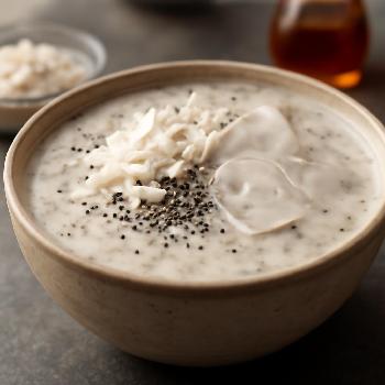 Coconut Cream Chia Seed Smoothie