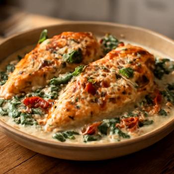 Creamy Keto Tuscan Chicken