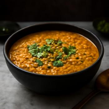 Dairy-Free Coconut Curry Lentil Soup