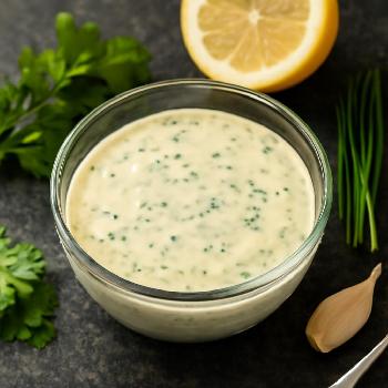 Dairy-Free Creamy Lemon Herb Dressing