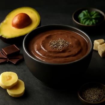 Dark Chocolate Avocado Smoothie
