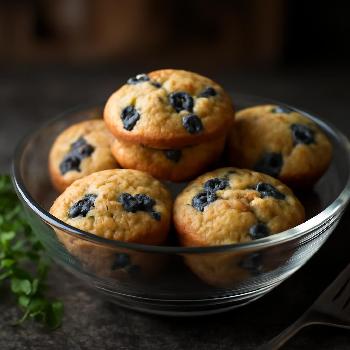 Fluffy Gluten-Free Blueberry Muffins