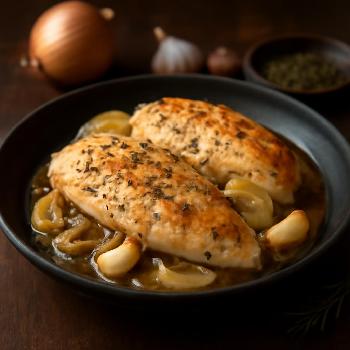 Garlic and Onion Infused Chicken Breast (Low Sodium)