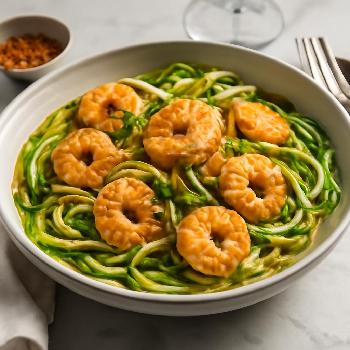 Gluten-Free Shrimp Scampi with Zucchini Noodles