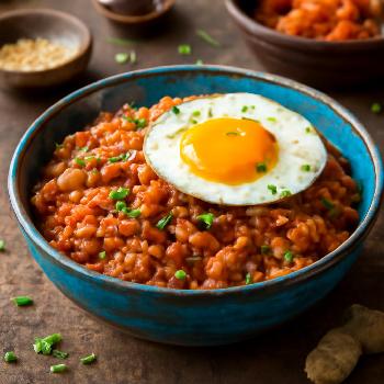 Healthy Kimchi Fried Rice