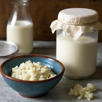 Homemade Milk Kefir: A Probiotic Delight