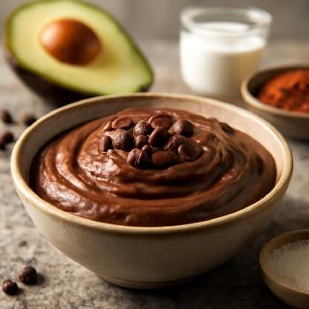 Keto Chocolate Avocado Mousse