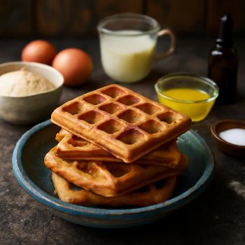 Keto Coconut Flour Waffles