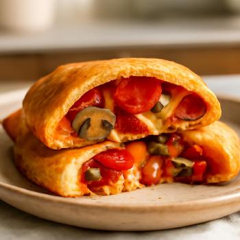 Keto Fathead Dough Pizza Pockets