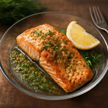 Lemon-Dill Grilled Salmon (Low-Sodium)