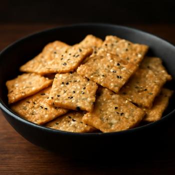 Low-Carb Almond Flour Crackers