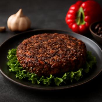 Low-Sodium Black Bean Burgers